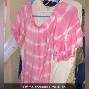 Simply southern off the shoulder top